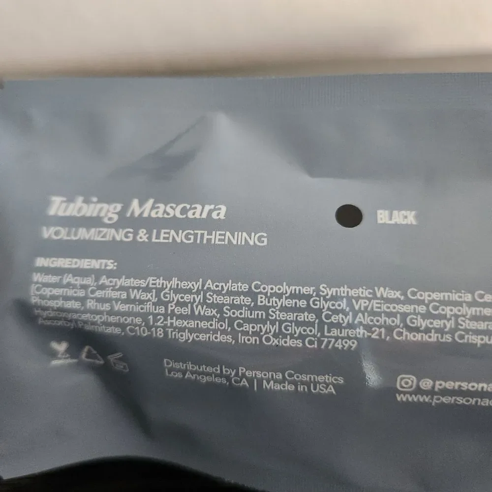 Persona Tubing Mascara Black Vokumizing & Lengthening 0.27fl.oz